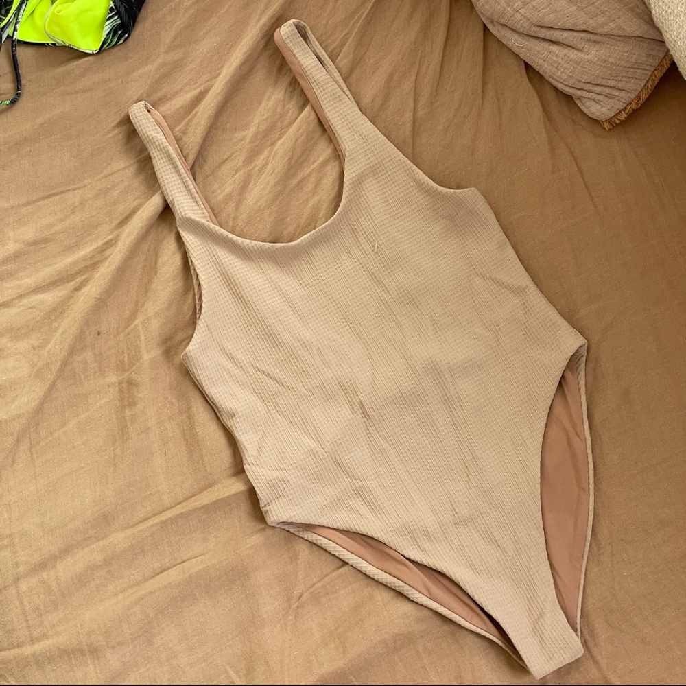 Toast Swim Waffle One Piece